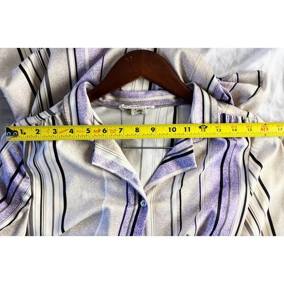 Vintage Queen Casuals Button Shirt/Blouse 1980s - Picture 12 of 12